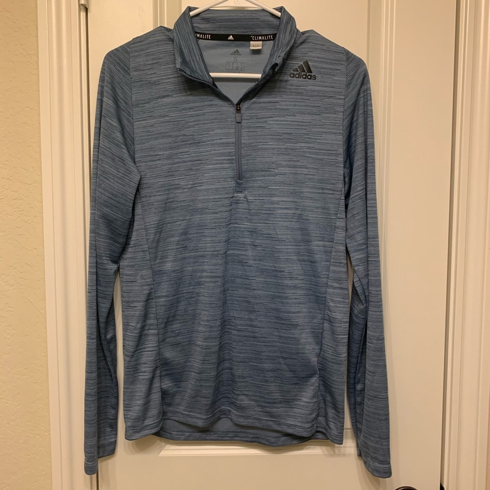 Adidas Climalite Jacket Blue